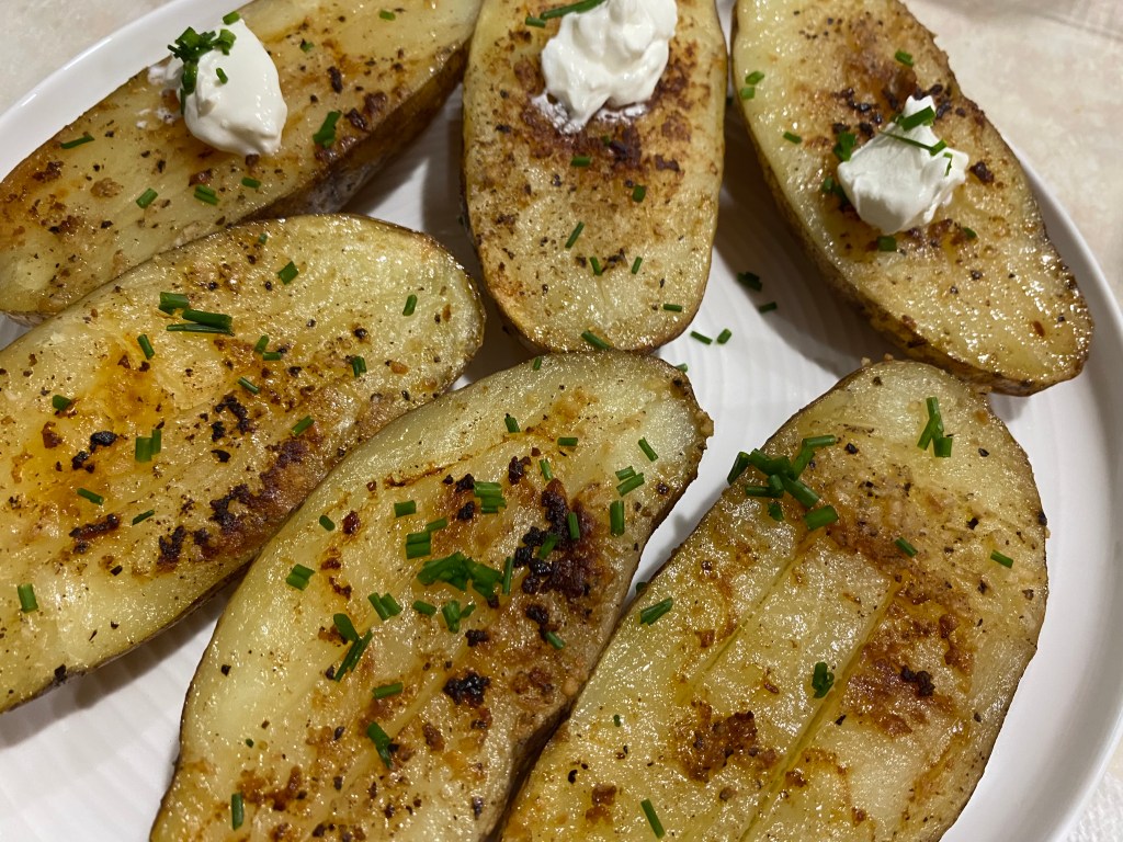 Crispy Potato Halves